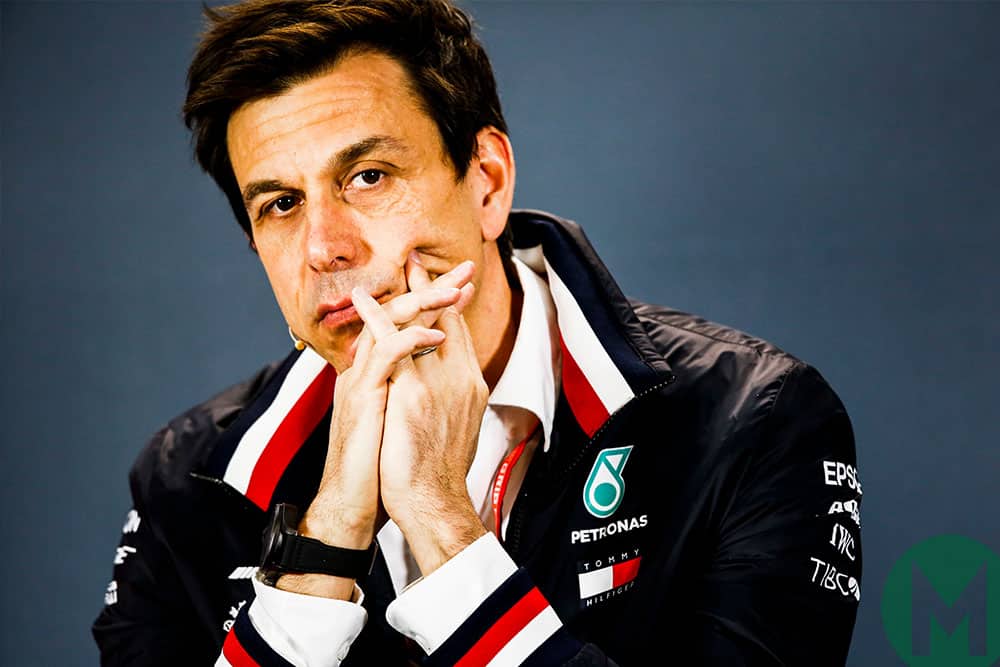 Toto Wolff deep in thought