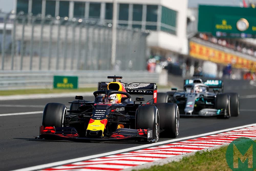 Hamilton closed in on Verstappen after making a later first stop