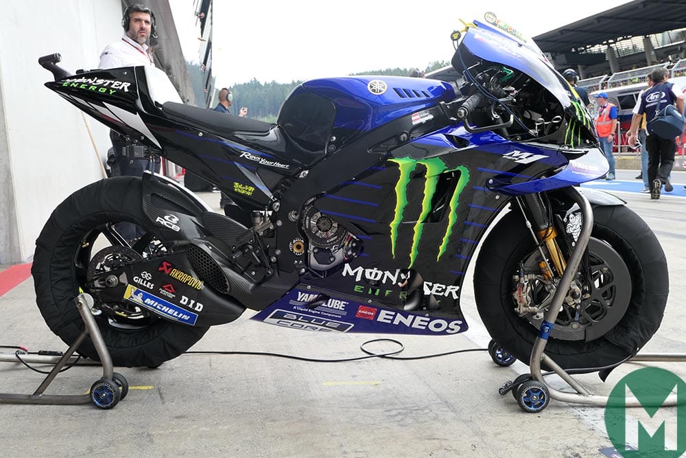 Valnetino Rossi's YZR-M1 at the Red Bull Ring