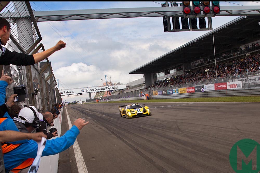 Scuderia Cameron Glickenhaus SCG 003 takes class victory at the Nurburgring 24 Hours