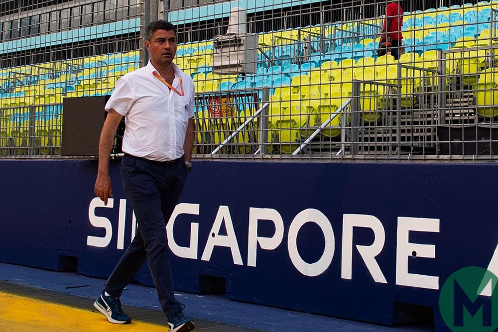 Michael Masi at the 2019 Singapore Grand Prix