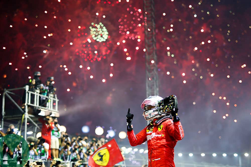 testimony To emphasize Put 2019 F1 Singapore Grand Prix report: Vettel nabs victory from outstanding  Leclerc | Motor Sport Magazine