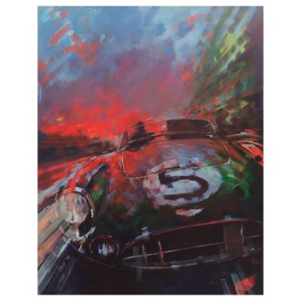 Product image for Aston Martin DBR1/300 - Le Mans - 1959 | Andrew Hill | Limited Edition print