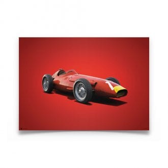 Product image for Juan Manuel Fangio – Maserati 250F – 1957 | Automobilist | Limited Edition poster