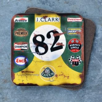 Product image for Jim Clark - Lotus - Indy 500 | Coaster