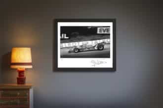 Product image for Jody Scheckter – Ferrari – 1980 | Limited Edition print | signed Jody Scheckter