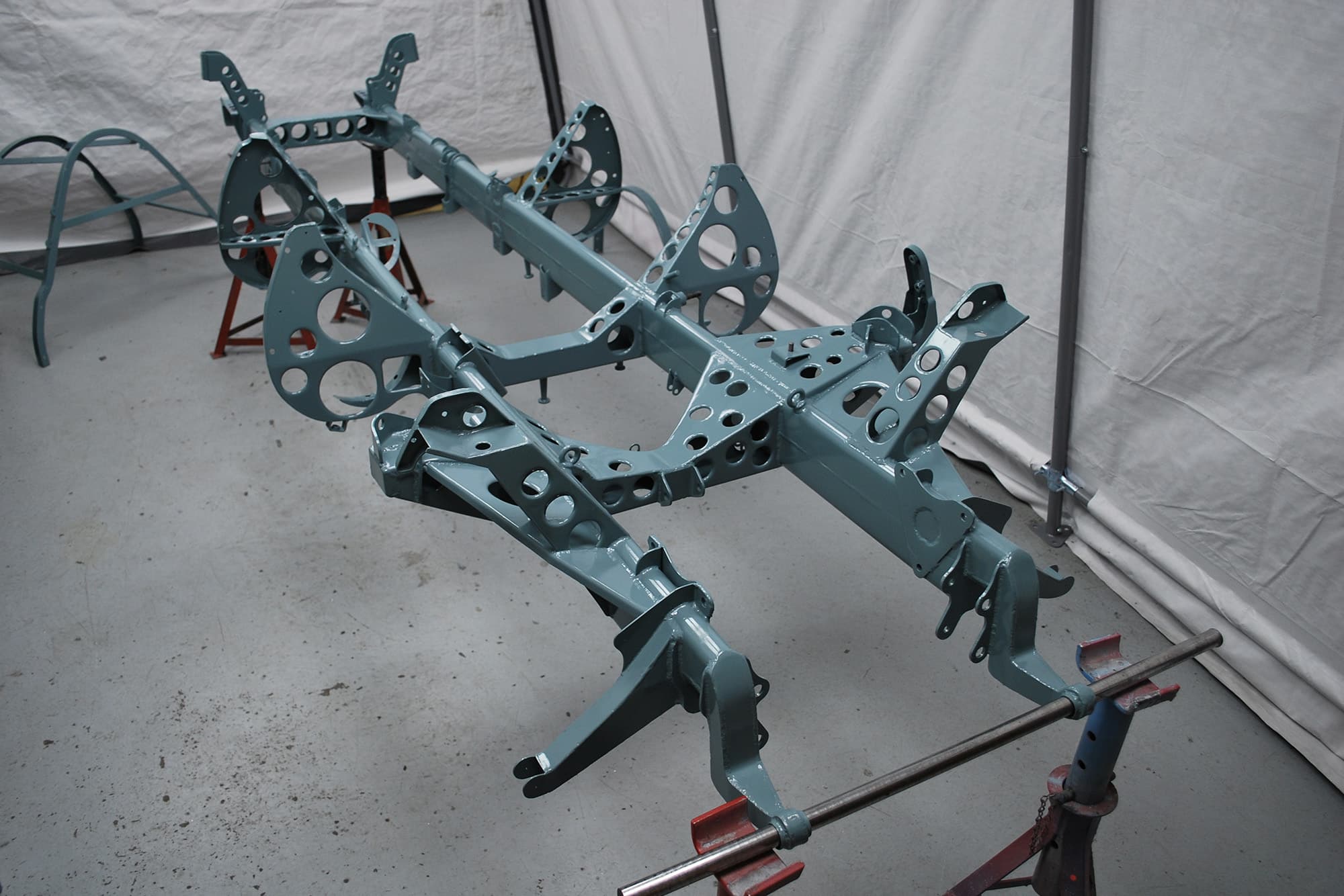 Alfa 150 chassis bracketry
