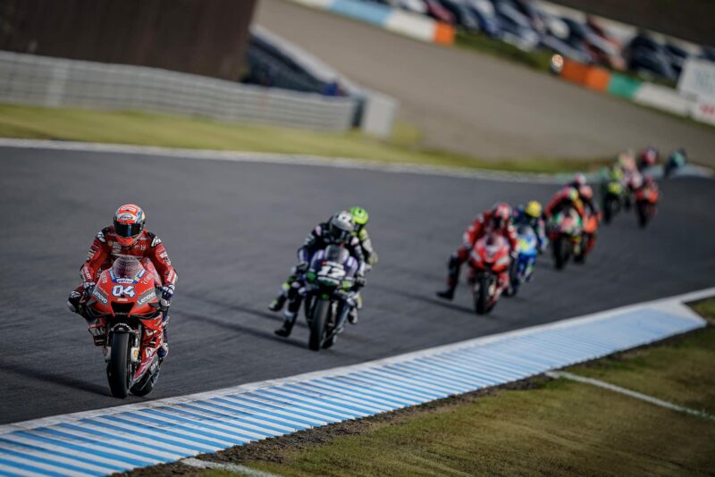 Andrea Dovizioso during the 2019 Motegi MotoGP race