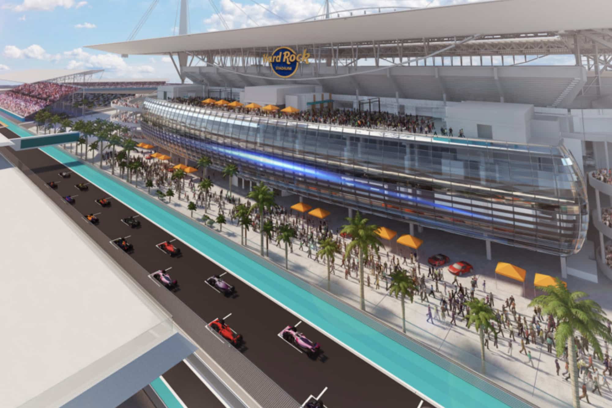 The proposed Formula 1 Miami Grand Prix circuit for 2021
