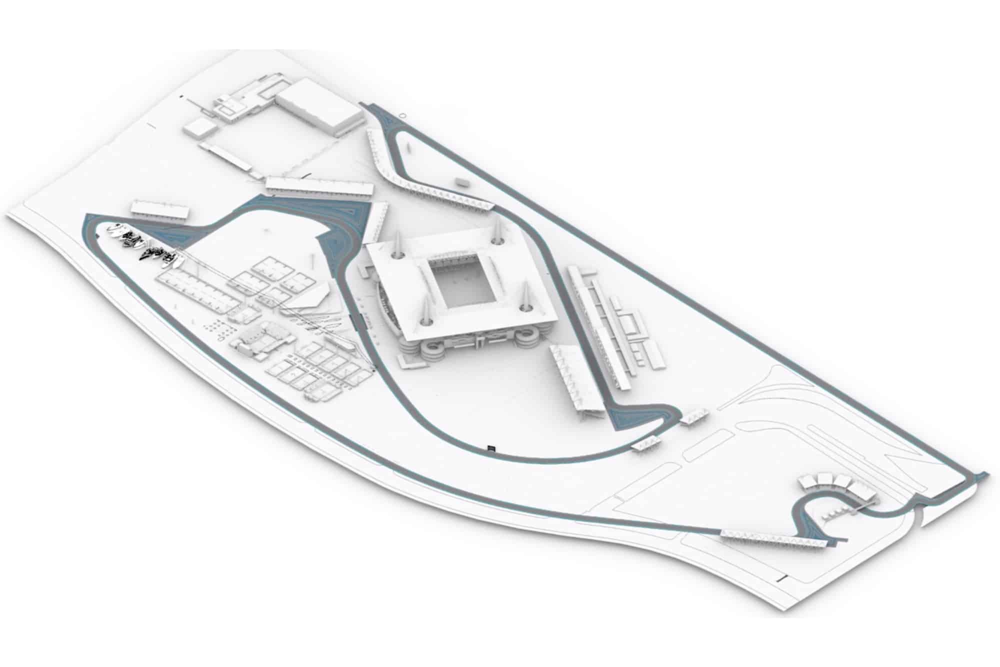 Miami Grand Prix track map