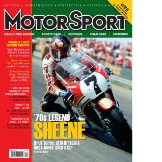 Product image for April 2013 | '70s Legend Sheene | Motor Sport Magazine