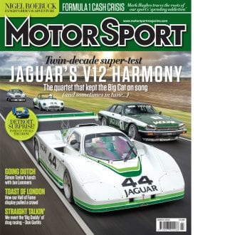 Product image for March 2015 | Jaguar's V12 Harmony | Motor Sport Magazine