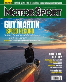 Product image for November 2016 | Guy Martin: Speed Record | Motor Sport Magazine