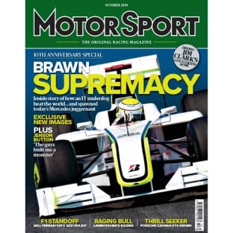 Product image for October 2019 | Brawn Supremacy | Motor Sport Magazine