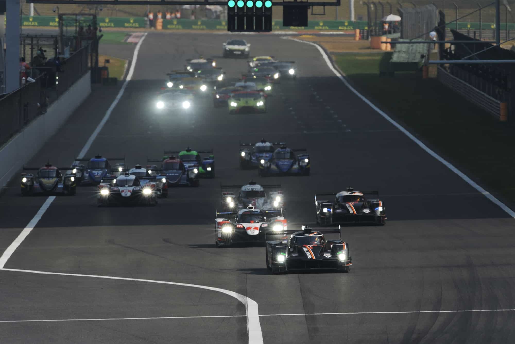 The start of the 2019 4 Hours of Shanghai