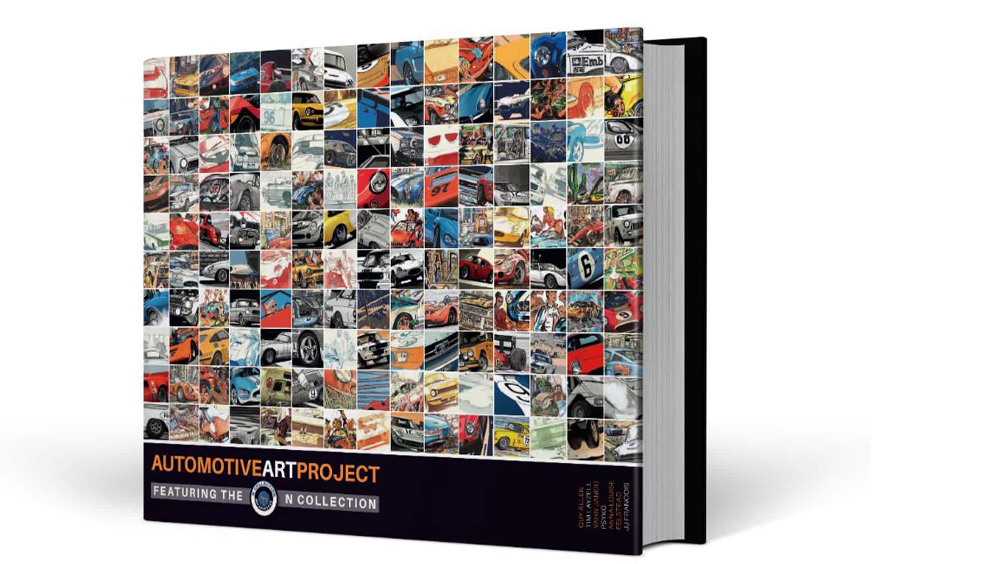 Automotive art project book
