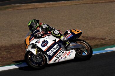 Cal Crutchlow fulfils a lifetime dream: riding a 500cc Grand Prix bike