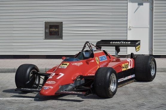 Tambay & Andretti’s 1982 F1 grand prix-winning Ferrari up for auction