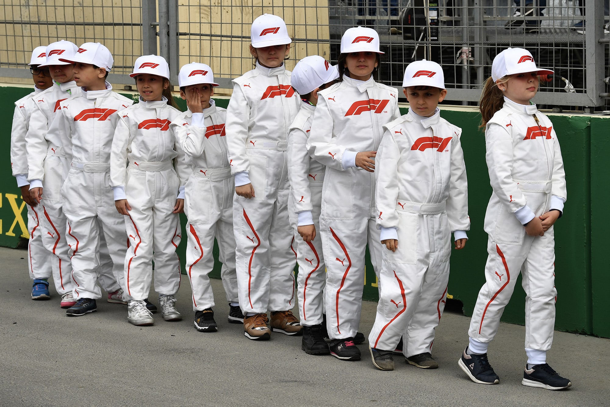 F1 grid kids in Azerbaijan 2018