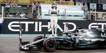 Hamilton’s encore: champion on pole as Ferrari stumbles again in Abu Dhabi GP qualifying