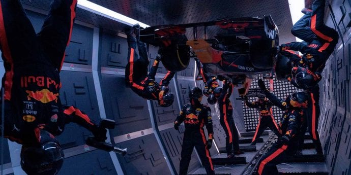 Video: Red Bull’s Formula 1 pit stop in zero gravity