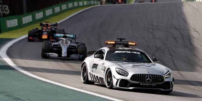 The safety car that electrified the Brazilian GP: why it was used, and why it stayed out
