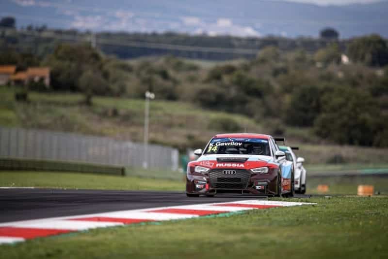 Klim Gavrilov in the Touring Car Cup at the 2019 FIA Motorsport Games