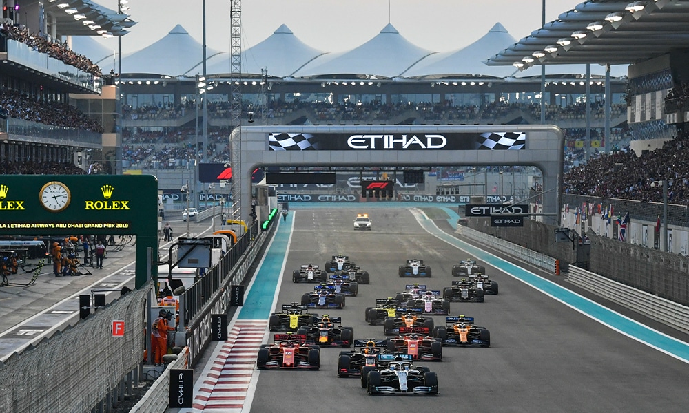 2019 Abu Dhabi Grand Prix race results