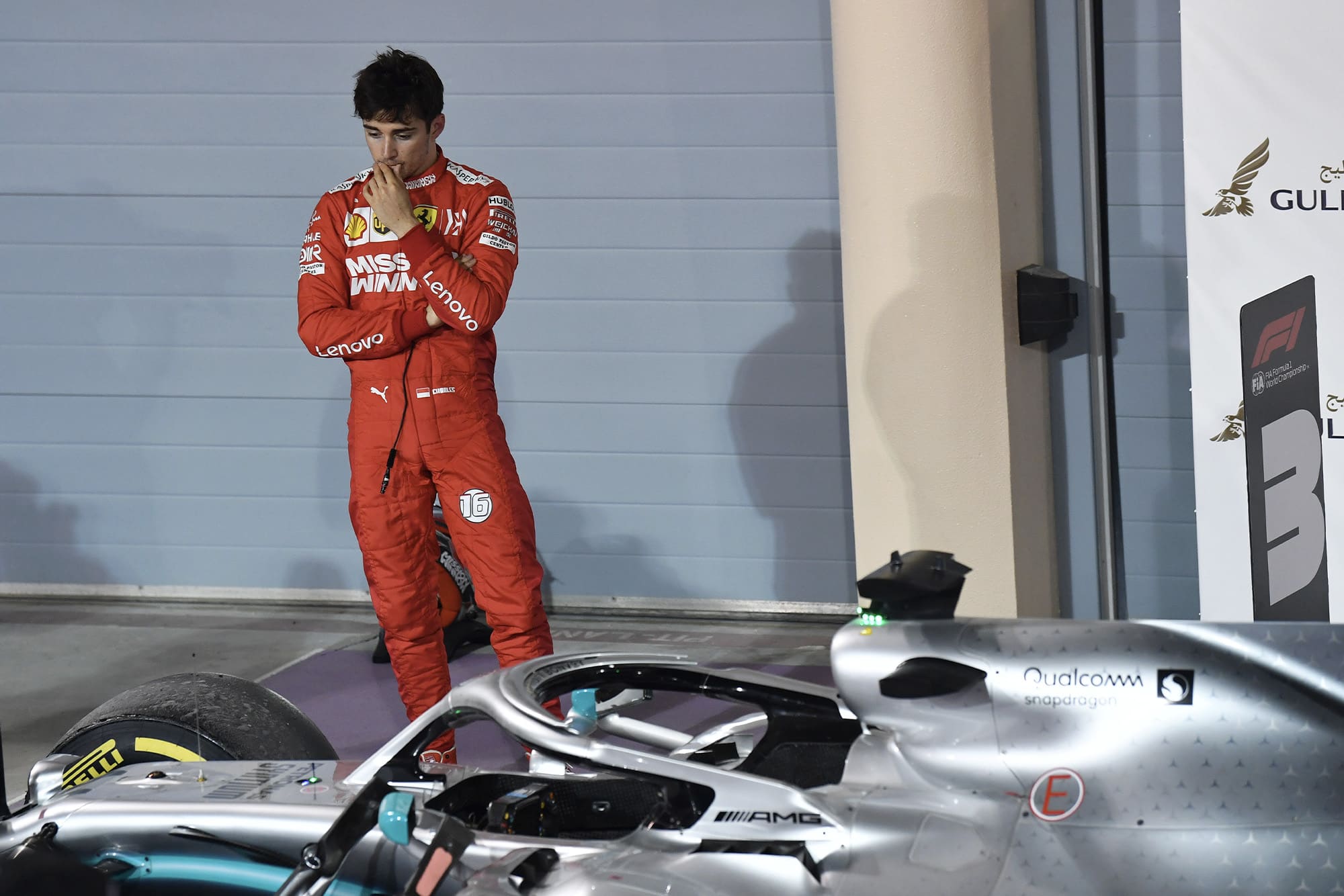 Charles Leclerc reflects on an opportunity missed after the Bahrain Grand Prix