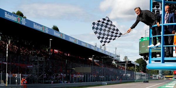 Chequered flag restored as the official sign an F1 Grand Prix has ended