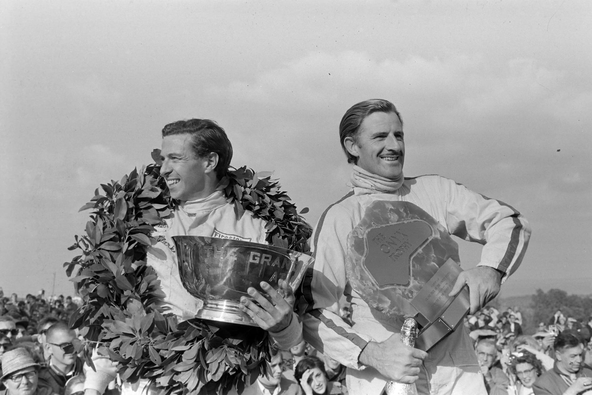Jim Clark and Graham Hill