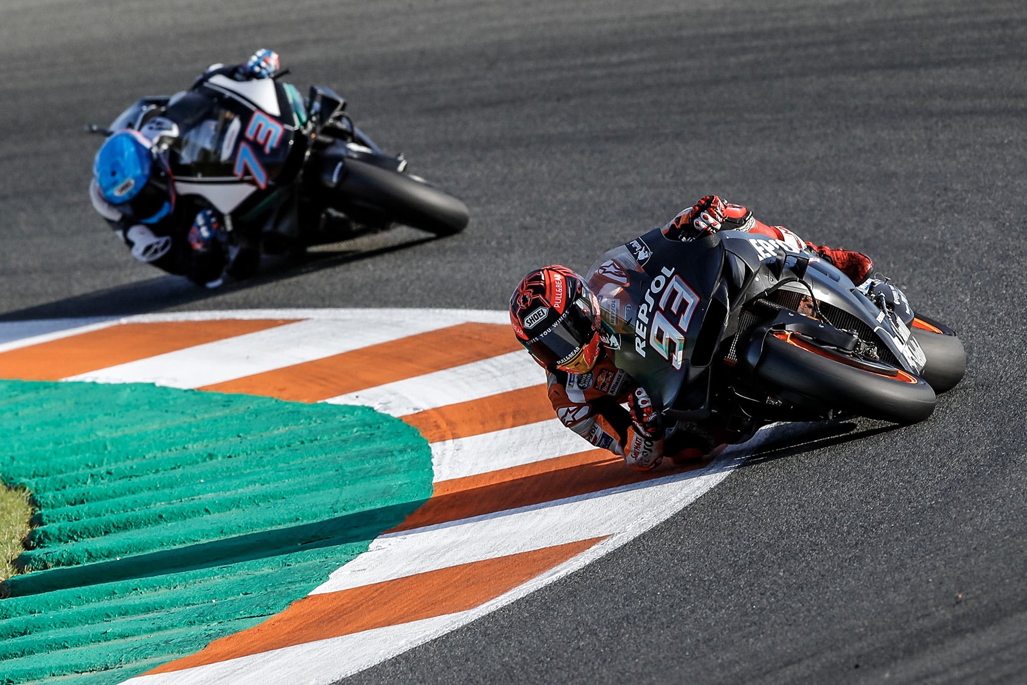 Marc Marquez leads brother Alex in Honda testing after the 2019 MotoGP season