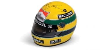 F1 memorabilia sale: 1988 Ayrton Senna helmet fetches $100k