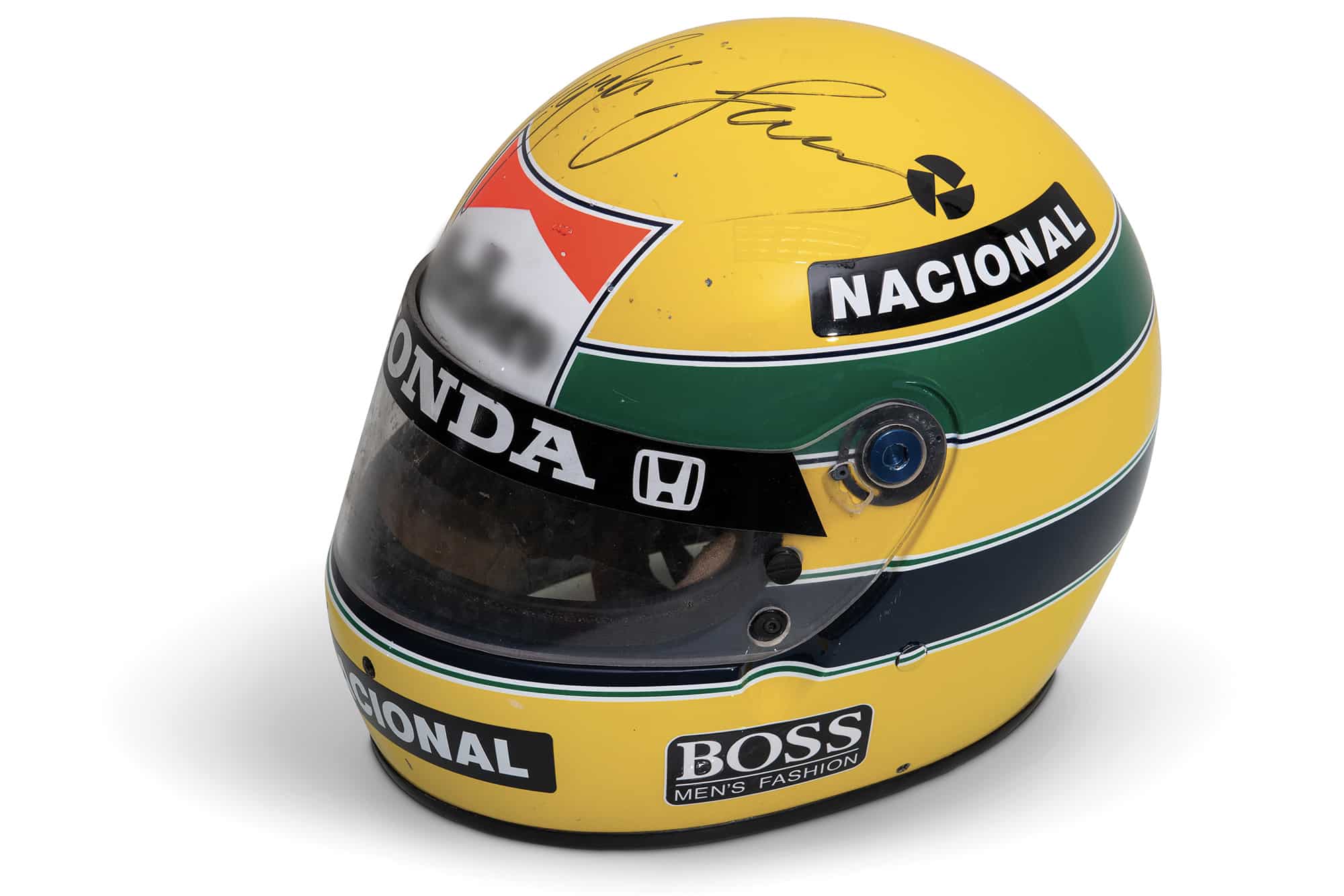 1988 Ayrton Senna helmet sold for $102,000 auction in December 2019