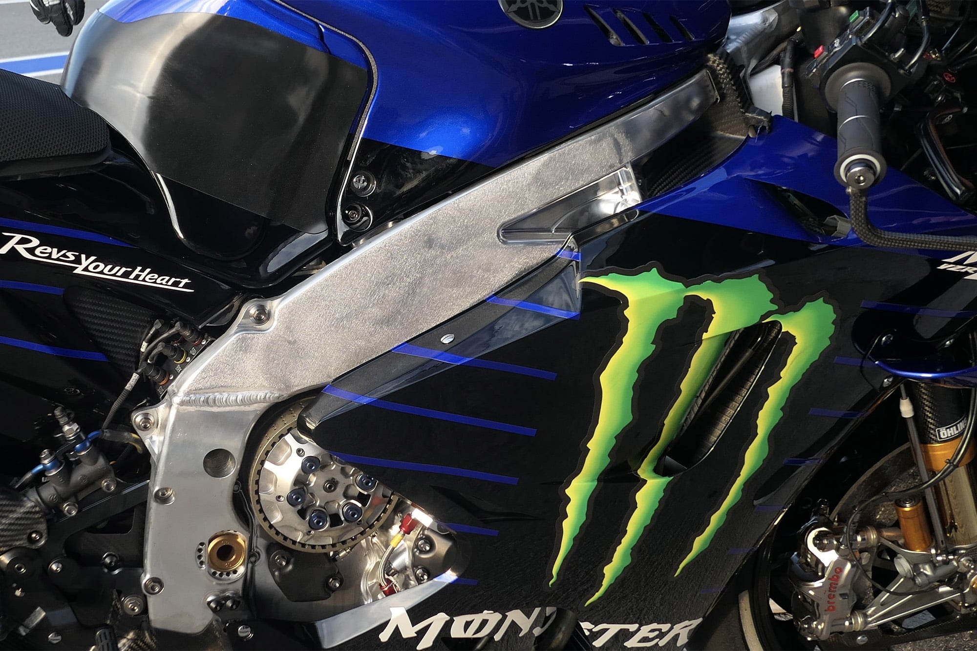 Yamaha's prototype 2020 frame: will it suit the latest riding techniques?