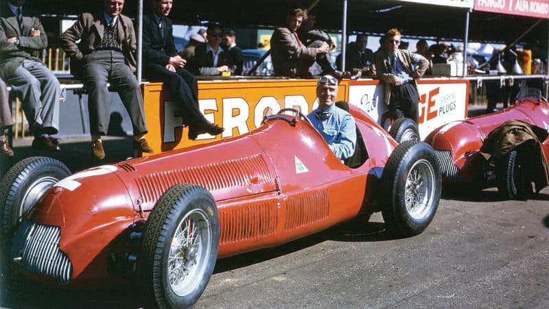 Guiseppe Farina British GP 1950