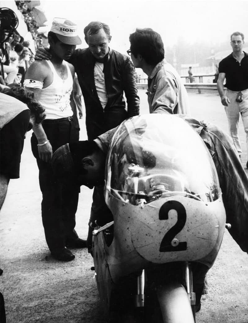 Hailwood at Monza 1966