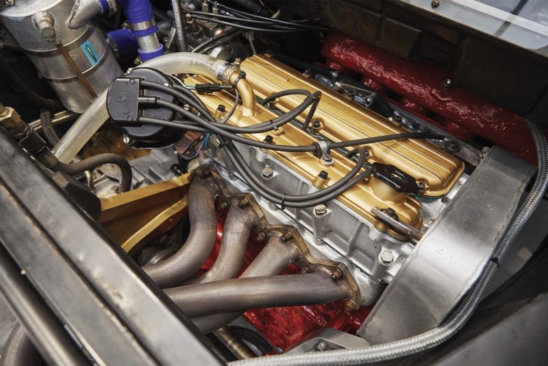 Lancia Montecarlo Turbo engine