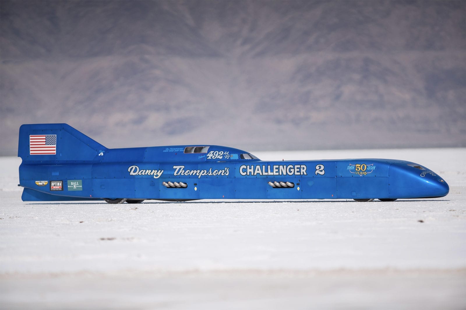 Challenger 2 land speed record car