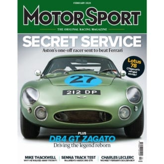 Product image for February 2020 | Secret Service - Aston Martin | Motor Sport Magazine