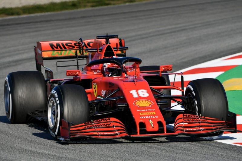 2020 F1 Barcelona pre-season test Day 1 Ferrari