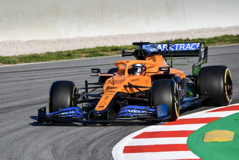 2020 F1 Barcelona pre-season test Day 1 McLaren