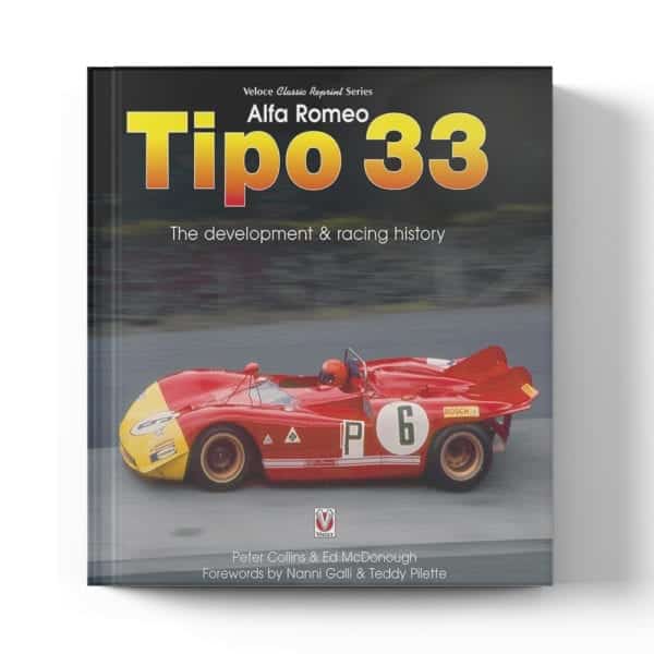 Alfa Romeo Tipo 33 by Peter Collins & Ed McDonough book cover