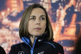Claire Williams: ‘Last year was shameful; now the pride is back’