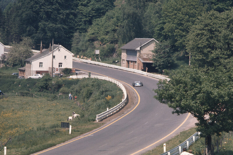 Jean-Pierre Beltoise in the 1970 Belgian Grand Prix at Spa