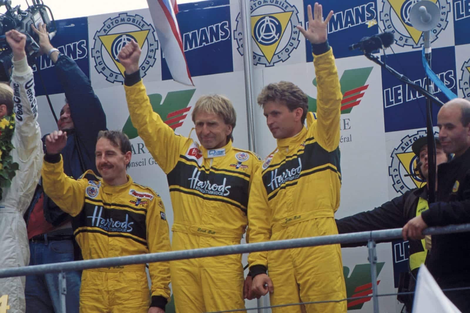 Justin and Derek Bell Le Mans 1995