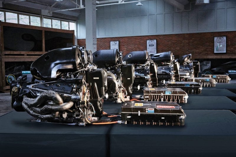 Mercedes F1 engine