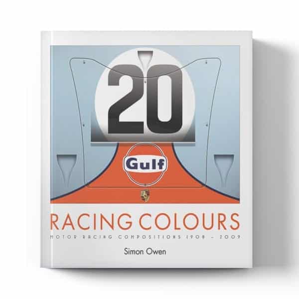 Racing Colours by Simon Owen book cover