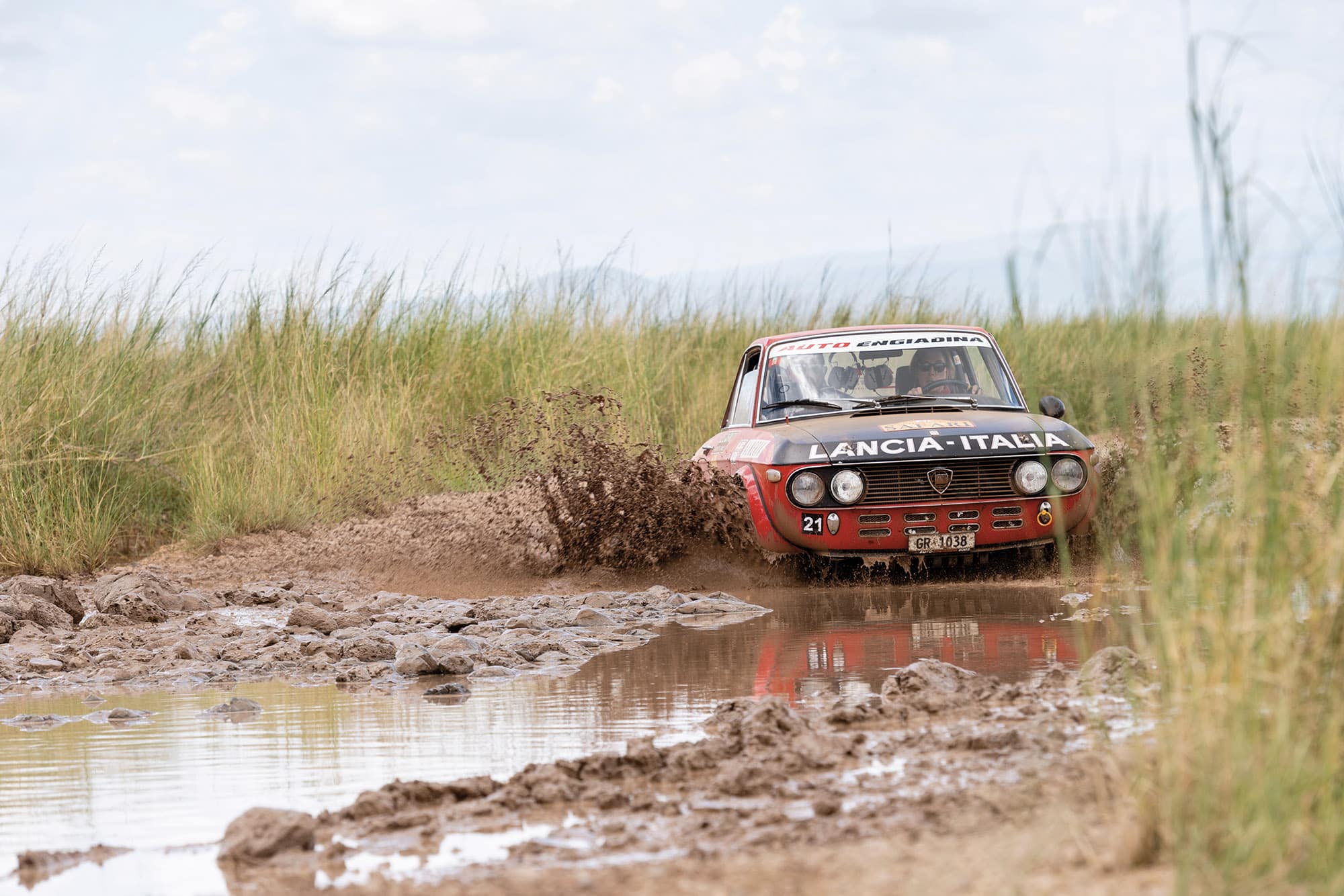 Rally the Globe Lancia mud