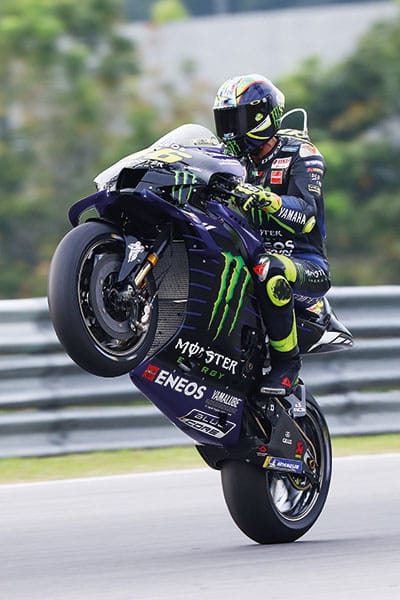 Rossi Sepang February testing